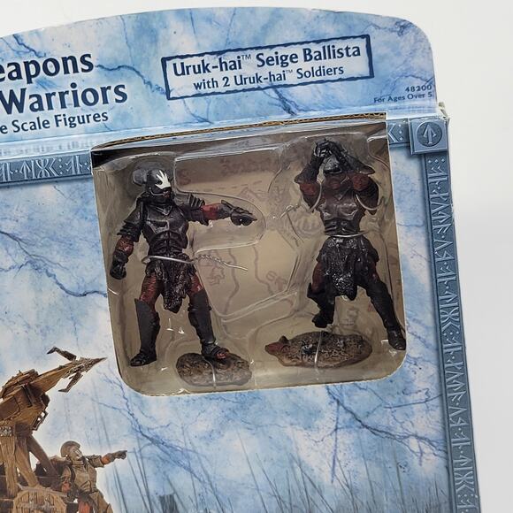 Lord of the Rings Uruk-Hai Seige Ballista with 2 Uruk-hai soldiers. New Sealed - Picture 6 of 12